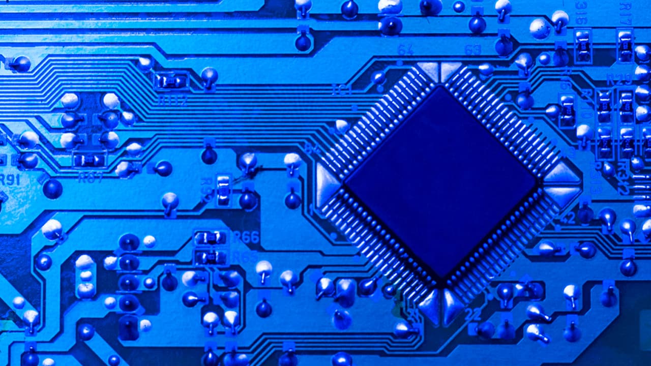 Circuit board background